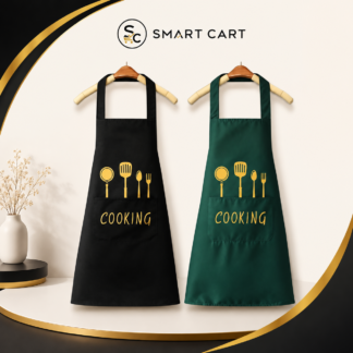 Kitchen Cooking Waterproof Oil-Resistant Hand-Wiping Apron
