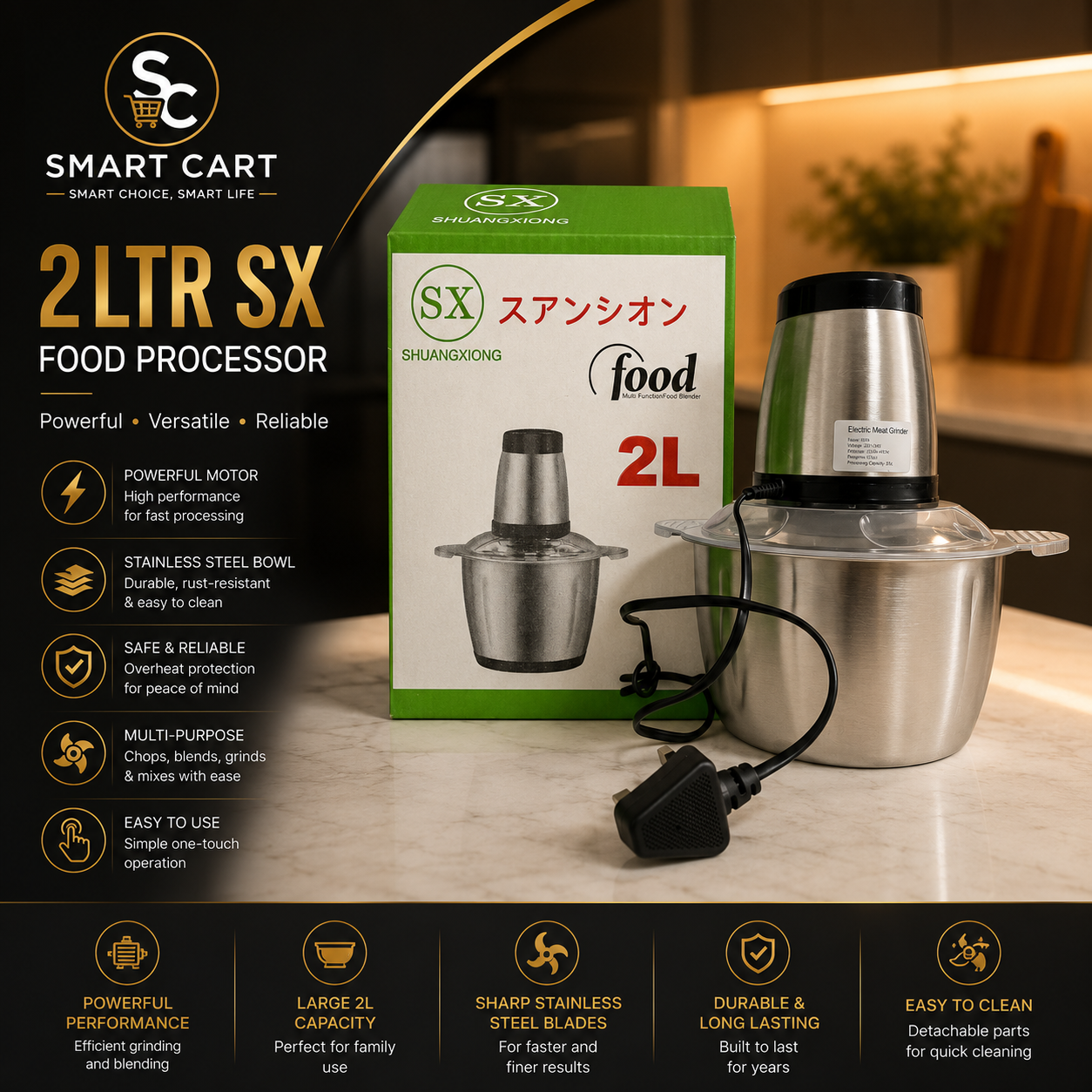 2LTR SX FOOD PROCESSOR