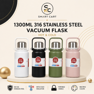 1300ML 316 STAINLESS STEEL VACUUM FLASK(Hot and cold) 1:1