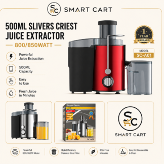 500ML SLIVERS CRIEST JUICE EXTRACTOR 800/850WATT