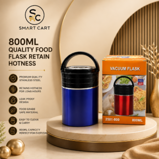 800ML QUALITY FOOD FLASK RETAIN HOTNESS