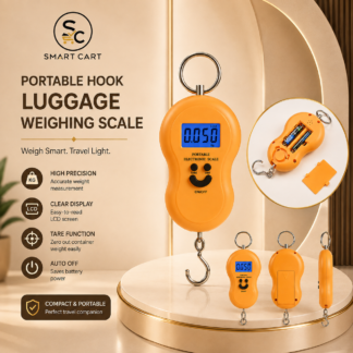 PORTABLE HOOK LUGGAGE WEIGHING SCALE