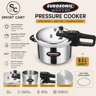 9.5L Pressure pot (with extra gasket)