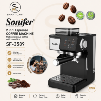 Sonifer 2 in 1 Espresso Coffee machine