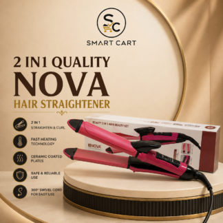 2 IN1 QUALITY NOVA HAIR STRAIGHTENER