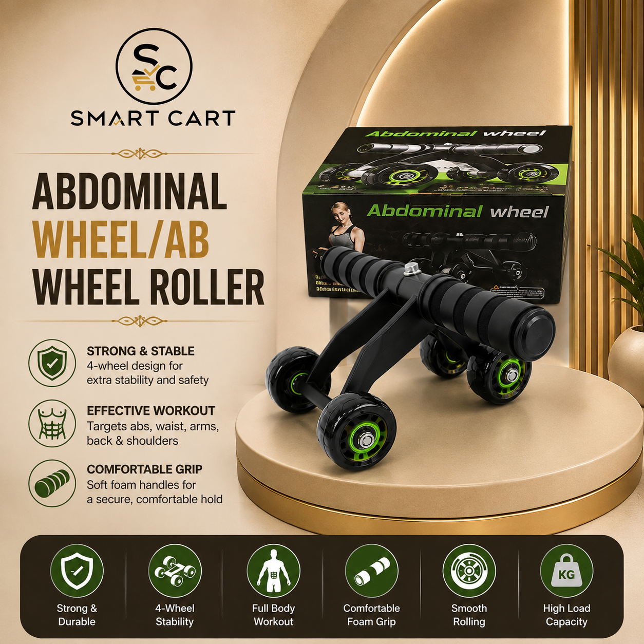 ABDOMINAL WHEEL/AB WHEEL ROLLER