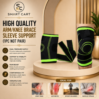 HIGH QUALITY ARM/KNEE BRACE SLEEVE SUPPORT(1PC NOT PAIR)