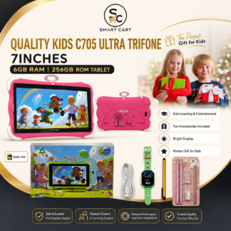 QUALITY KIDS C705 ULTRA TRIFONE 7INCHES 6GB RAM/256GB ROM TABLET