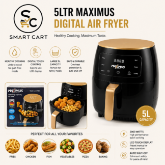 5LTR MAXIMUS DIGITAL AIR FRYER