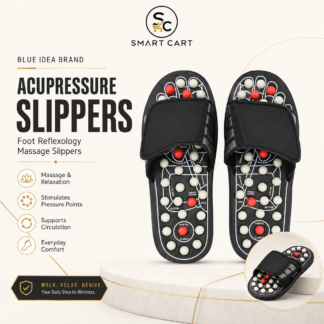 BLUE IDEA BRAND ACUPRESSURE SLIPPERS SIZE: 38/39 44/45