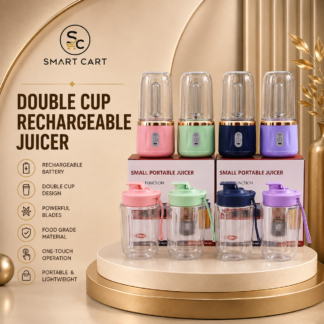 DOUBLE CUP RECHARGEABLE JUICER