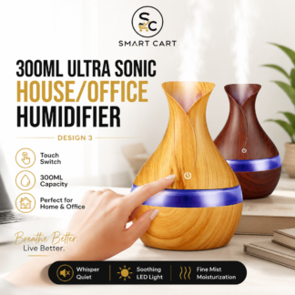 300ML ULTRA SONIC HOUSE/OFFICE HUMIDIFIER DESIGN 3