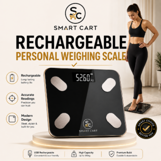 RECHARGEABLE PERSONAL WEIGHING SCALE