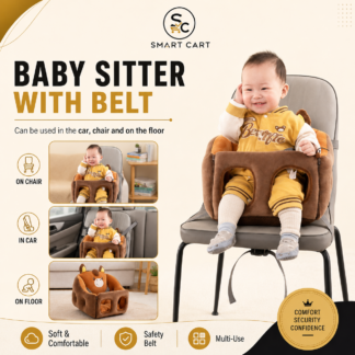 BABY SITTER WITH BELT(CAN BE USED IN THE CAR,CHAIR AND ON THE FLOOR)