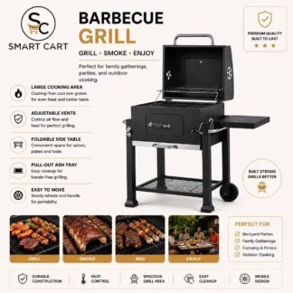 A Multi-Purpose Barbeque Grill For a Delightful Grilling Experience In Your Home