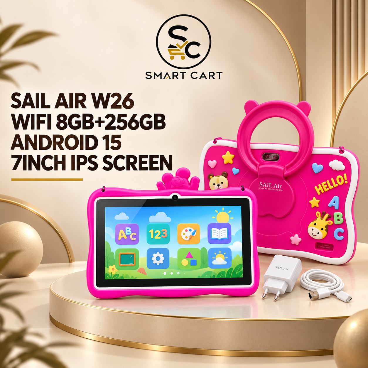 SAIL AIR W26 WIFI 8GB+256GB ANDROID 15 7INCH IPS SCREEN