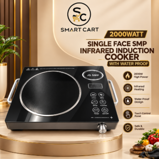 2000WATT SINGLE FACE SMP INFRARED INDUCTION COOKER WITH WATER PROOF