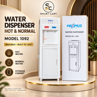 WATER DISPENSER HOT AND NORMAL 1092 (WHITE)