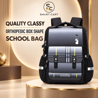 QUALITY CLASSY ORTHOPEDIC BOX SHAPE SCHOOL BAG