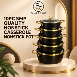 10PC SMP QUALITY NONSTICK CASSEROLE NONSTICK POT