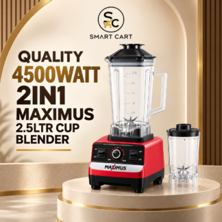 QUALITY 4500WATT 2 IN 1 MAXIMUS 2.5LTR CUP BLENDER