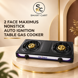 2 FACE MAXIMUS  NONSTICK AUTO IGNITION TABLE GAS COOKER