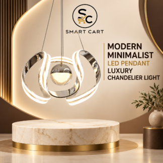 MODERN MINIMALIST LED PENDANT LUXURY CHANDELIER LIGHT