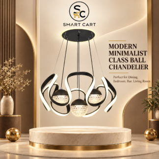 MODERN MINIMALIST CLASS BALL CHANDELIER